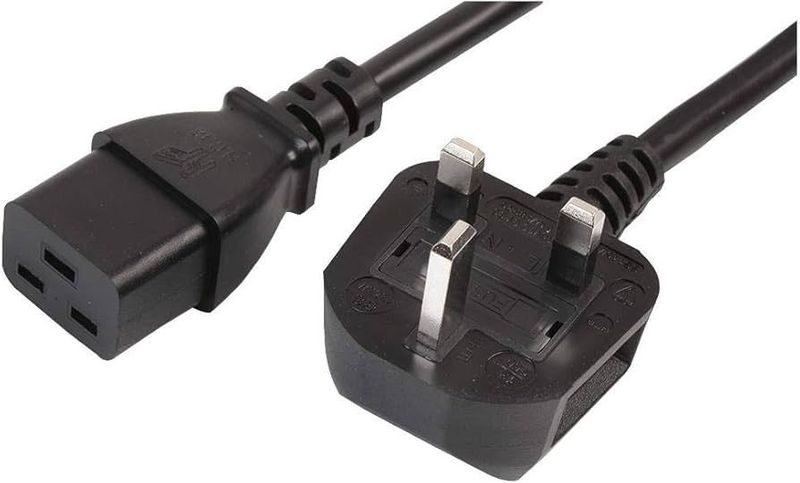 Xsigo Systems 15A 2.5M C19 to UK mains power lead