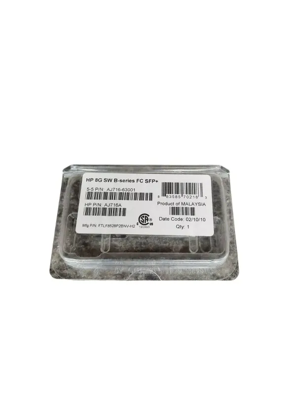 HP 8G SW B-Series FC SFP+ (AJ716A) Fibre Module
