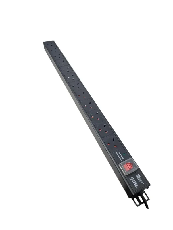 12 Port PDU For a Cabinet Modularized and multi-functional