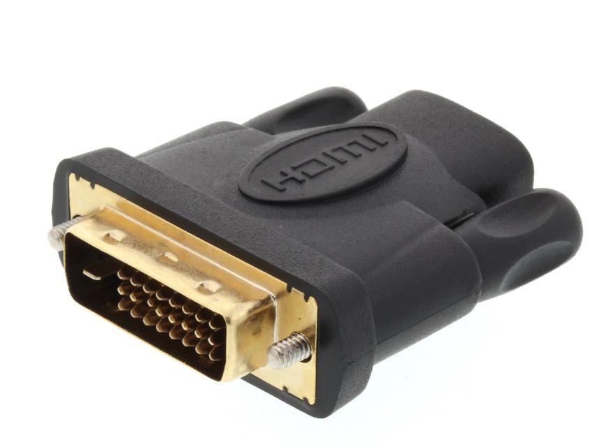 DVI-D Male to HDMI Female Video Adapter DVI-D Male to HDMI Female Video Adapter