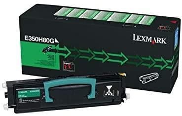 Genuine Lexmark E350H80G Black Toner Cartridge