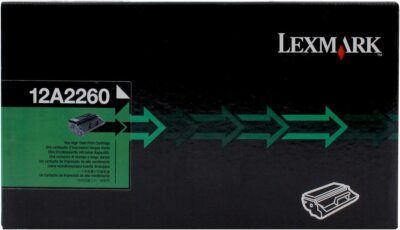 Genuine Lexmark 12A2260 Black Toner Cartridge
