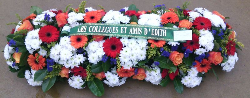 coussin ou raquette d'environ 1m fini