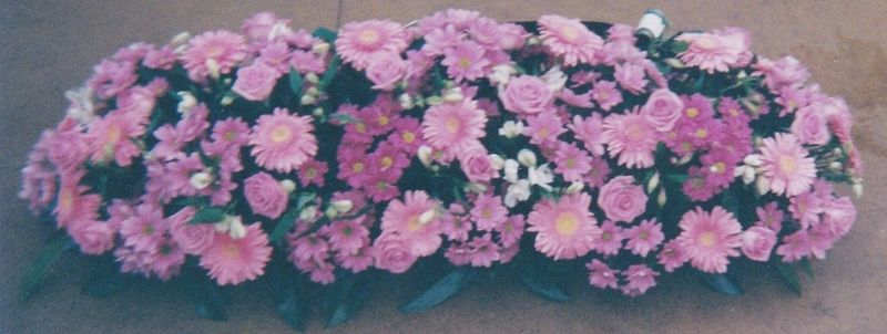 coussin ou raquette d'environ 1.20m fini