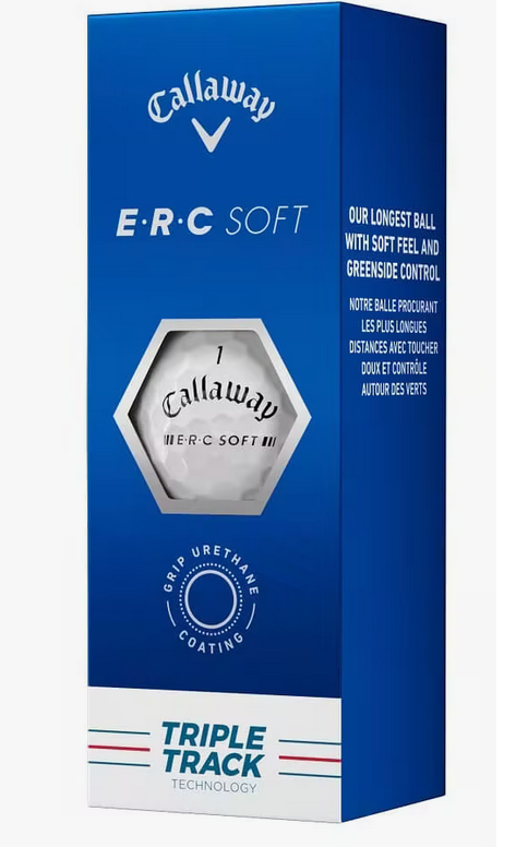Bolas de Golf Callaway ERC Soft 2023 Triple Track