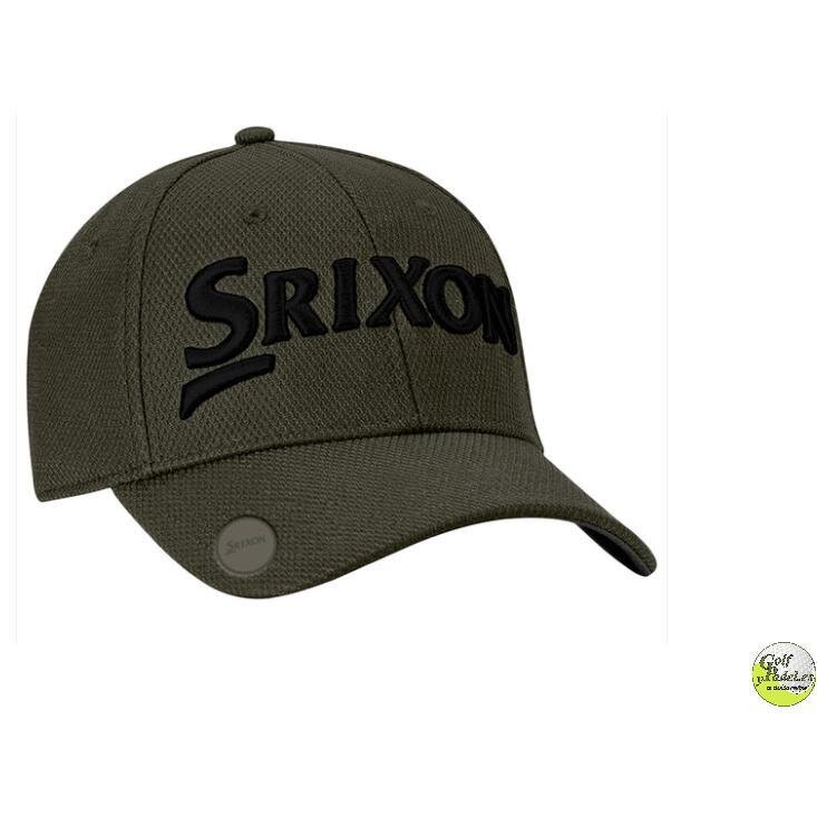 SRIXON - Gorra de golf Srixon con marcador - Olive Green/Black