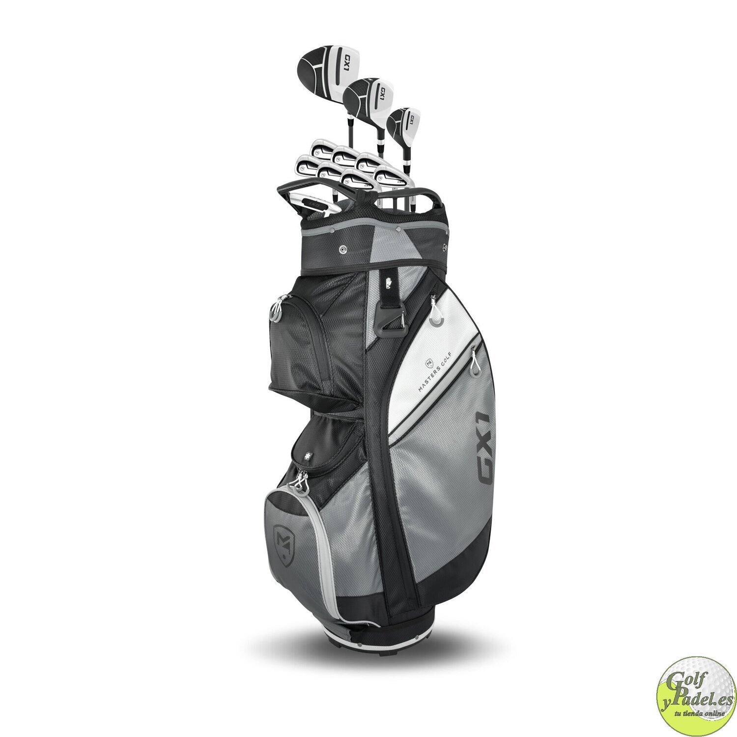 Master - GX1 Reloaded 2023 juego de golf para hombre - Bolsa de Carro - Jugador Diestro - Varilla Grafito -- Excelente Diseño!