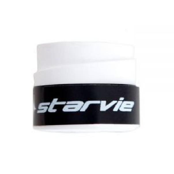 STARVIE - Overgrip Premier Soft  - Blancos (1 unidad) - Los Overgrips Premier Soft son lisos con muy buen agarre, cómodos, con muy buena durabilidad y antideslizantes. 