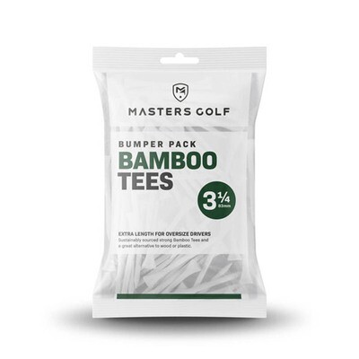 MASTER - Bamboo Tees de golf - 3 1/4 - 83 MM - 85 Tees