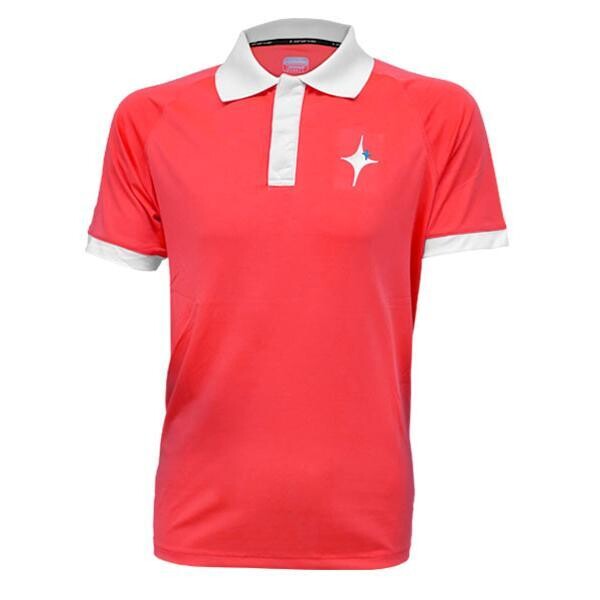POLO STARVIE SMASH ROJO (Anaranjado) - Talla L - Polo Especial Pádel Starvie