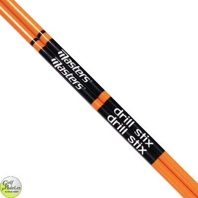 MASTER - DRILL STIX GOLF - Varillas de entrenamiento - Color Naranja - Fácil de usar y muy ligero, los Drill Stix mejoran la precisión del tiro, el equilibrio y la confianza en el juego corto, lo que se traduce en puntuaciones más bajas