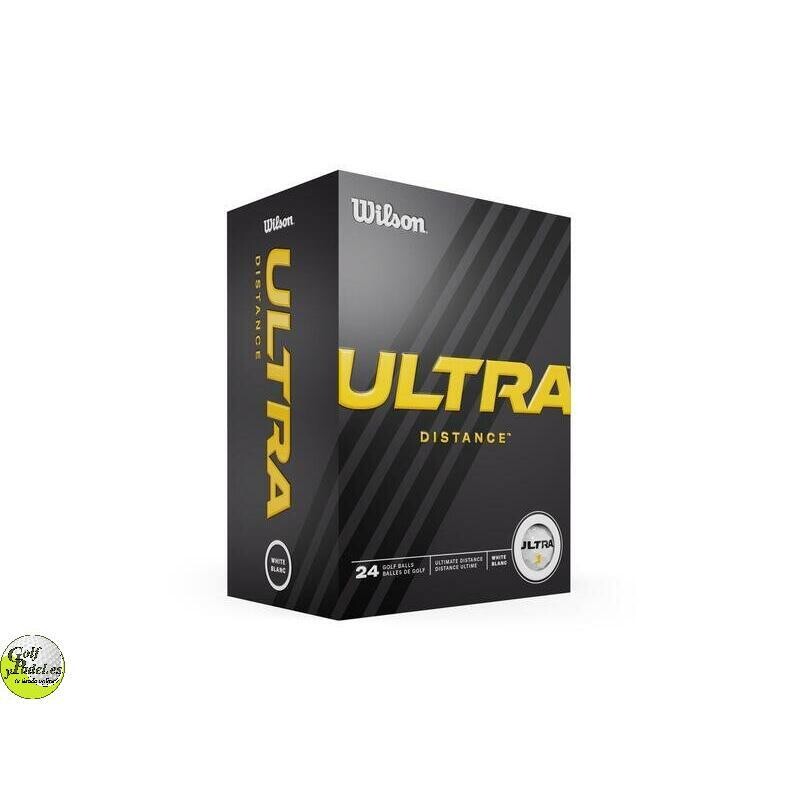 WILSON - Bolas Wilson ULTRA Distance  - Pack de 24 bolas - Ofertón!!