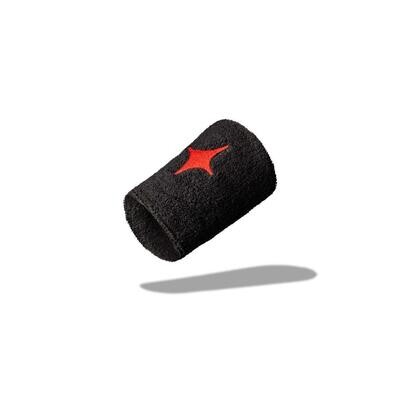 STARVIE - MUÑEQUERA STARVIE STAR NEGRA RED - Excelente estabilidad / Máximo rendimiento
