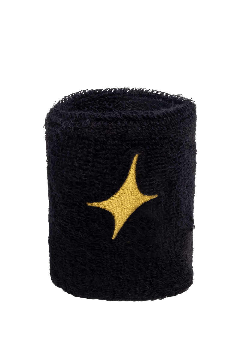 STARVIE - Muñequera negra star dorada - 2024 - 1 unidad