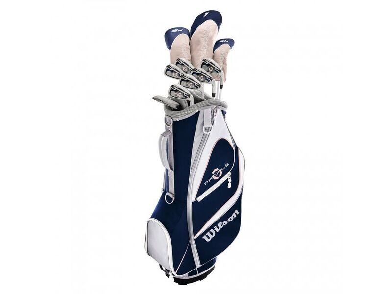 WILSON - Juego Completo Mujer -Profile XD - Se compone de Driver, madera, hibrido, hierros del 7 al PW, Sandwegde y Putter - Bolsa de Carro - WILSON - Juego Completo Mujer -Profile XD - Se compone de Driver, madera, hibrido, hierros del 7 al PW, Sandwegde y Putter - Bolsa de Carro -