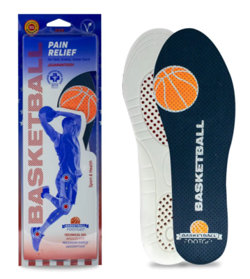 Footgel - Edición Basketball - Gel Técnico - Alto rendimiento - Diseñado para jugadores de baloncesto tanto profesionales como amateur - Máxima amortiguación de impactos