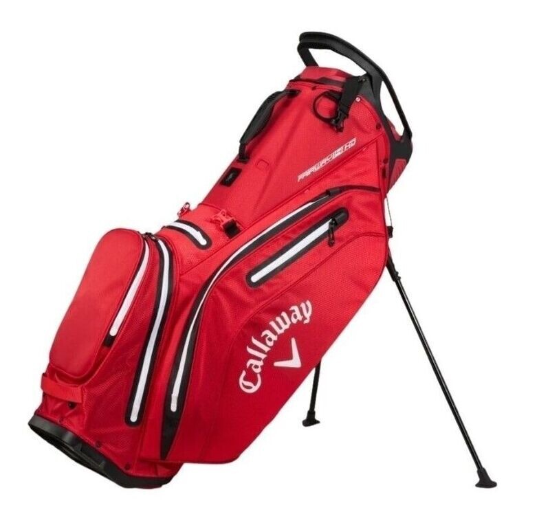 Callaway - Fairway 14 HD Fire 2024 - Red Bolsa de golf - Resistente al agua con costuras totalmente selladas - Top Lowrider de 14 vías