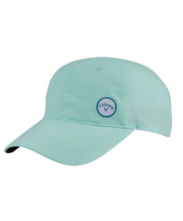 Callaway - Gorra de Golf para chicas - Gran abertura de cola de caballo en la parte trasera - Color Menta-  Super ligera