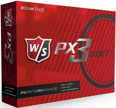 WILSON - Pelotas de golf - Saff PX3 SOFT - Paquete de 12