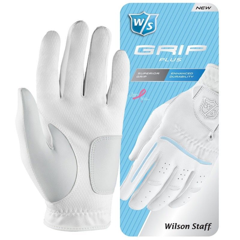 Wilson - Staff - Guante de Golf - Grip Plus - Multitejido - Mano Izquierda - S-M-L - Mujer