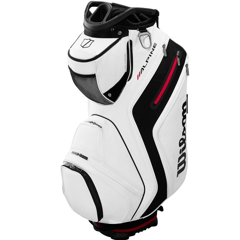Wilson - Bolsa Golf Wilson Staff Alpine - 14 separadores - Blanco/Negro