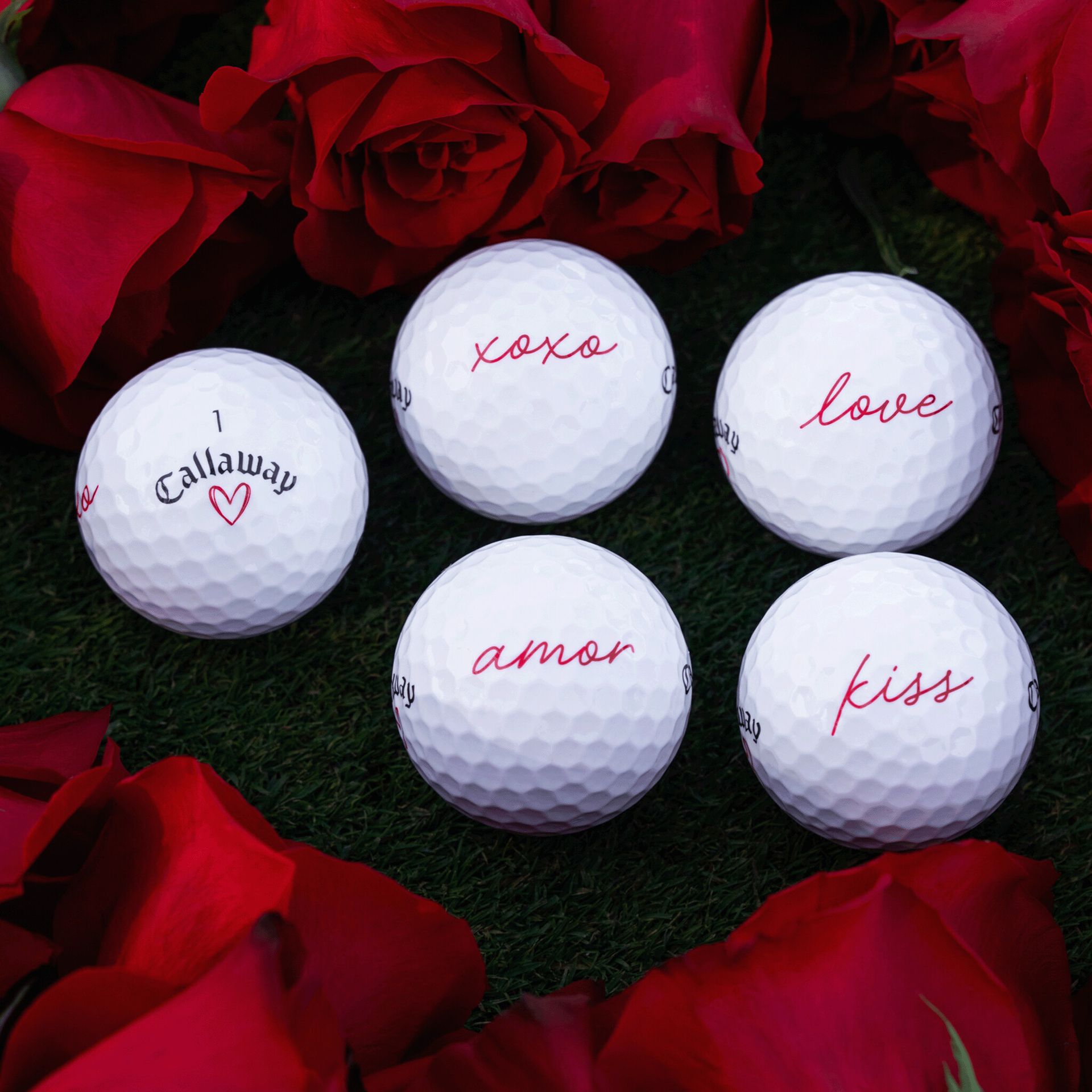 Callaway - Supersoft Love Golf Balls - Edición limitada - Pack 12 bolas