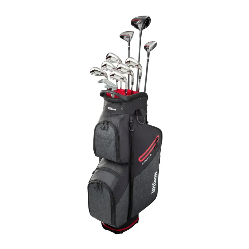 Wilson - Profile Grafito Complete set - men's - Rojo y Negro