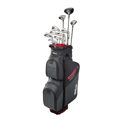 Wilson - Profile Grafito Complete set - men's - Rojo y Negro Wilson - Profile Grafito Complete set - men's - Rojo y Negro