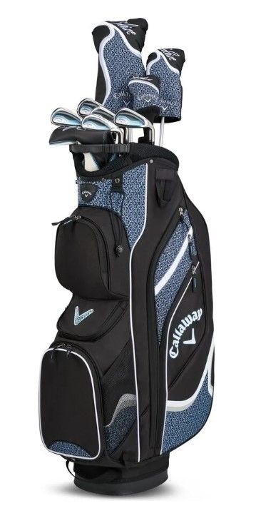 Callaway Solaire Blue/Black Mano derecha Graphite Lady Set Completo