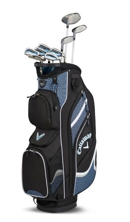 Callaway Solaire Blue/Black Mano derecha Graphite Lady Set Completo