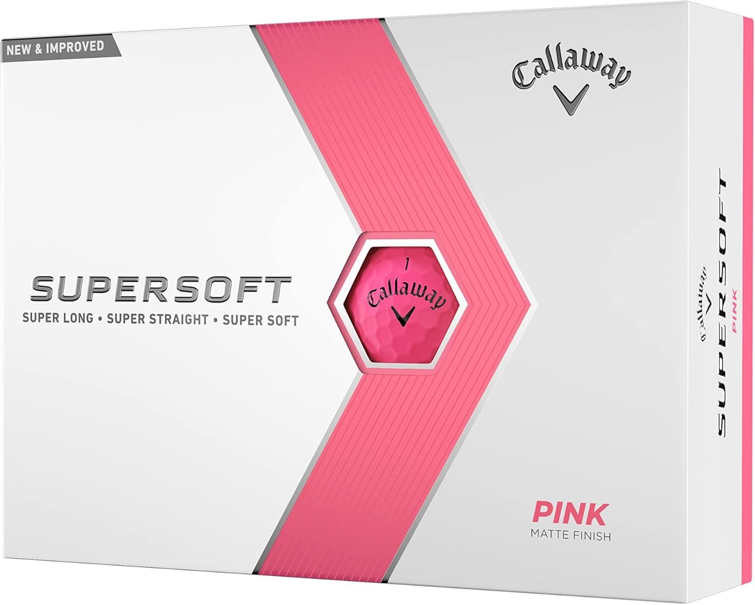 Callaway SuperSoft PINK - Pack de 12
