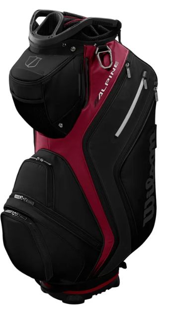 Wilson - Bolsa Golf Wilson Staff Alpine - 14 separadores - Negro/Rojo Wilson - Bolsa Golf Wilson Staff Alpine - 14 separadores - Negro/Rojo