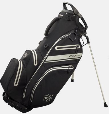 WILSON - Bolsa EXO DRY STAND BAG - 2025 - Black/Charcoal/Silver WILSON - Bolsa EXO DRY STAND BAG - 2025 - Black/Charcoal/Silver