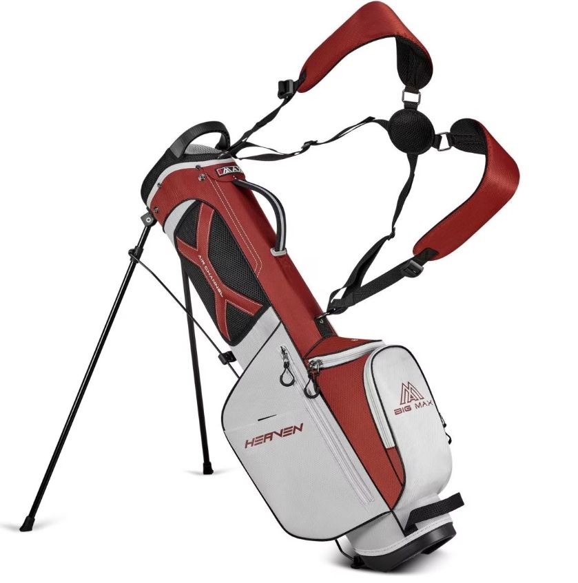 Big Max Heaven Six G Standbag Merlot/Grau