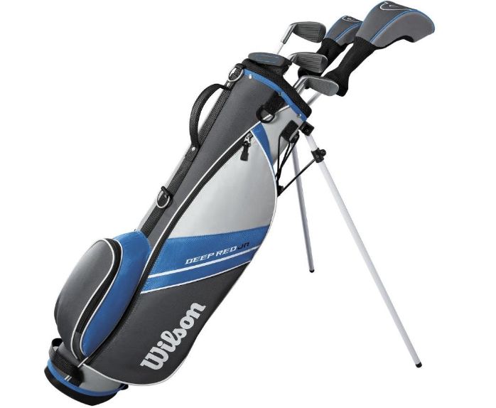 Juego de golf Wilson Deep Red Junior, 8-11 años