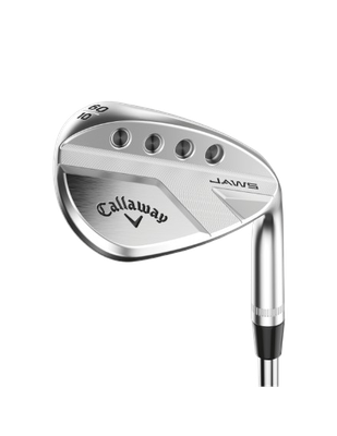 CALLAWAY - Wedge JAWS Full-Toe Chrome Wedges Acero - JAWS Full Toe está diseñado para darte control en todo tipo de golpes de wedge,