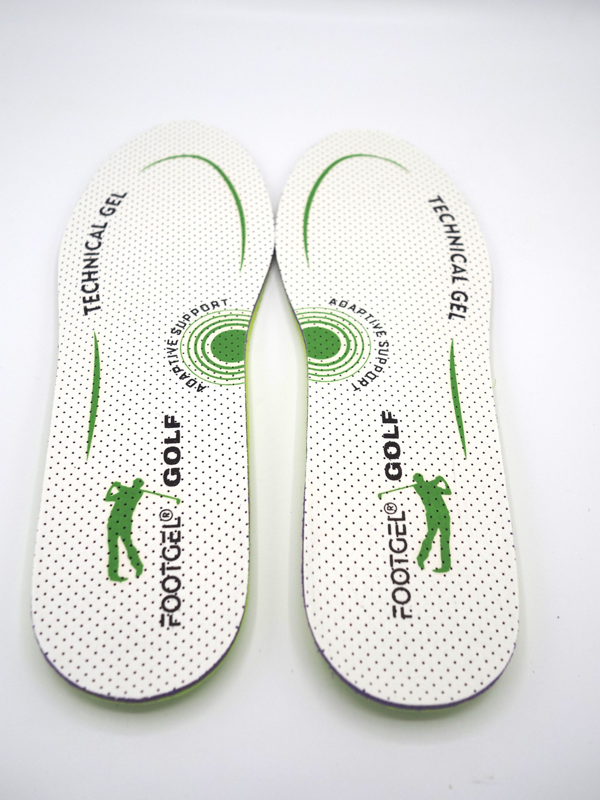 FOOTGEL - GOLF . Plantilla para golfistas que buscan comodidad, estabilidad y protección durante su partida de golf