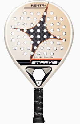 Pala de Pádel StarVie Kenta + 2026 - Forma Redonda, Carbono 12K y Goma S-Eva Flex