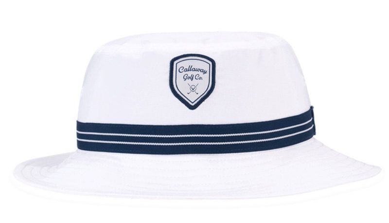 Sombrero de pescador Callaway Golf - Blanco/Azul marino