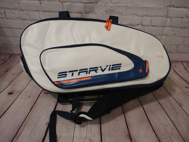 Paletero StarVie Tactic Pro 2026 - Blanco/Azul/Naranja - Doble Compartimento Térmico