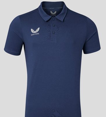 Polo Castore Leisure - Peacoat Blue Polo Castore Leisure - Peacoat Blue