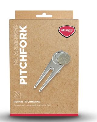 St Andrews Deluxe Pitchfork - Arreglapiques con marcador- - Masters Golf
