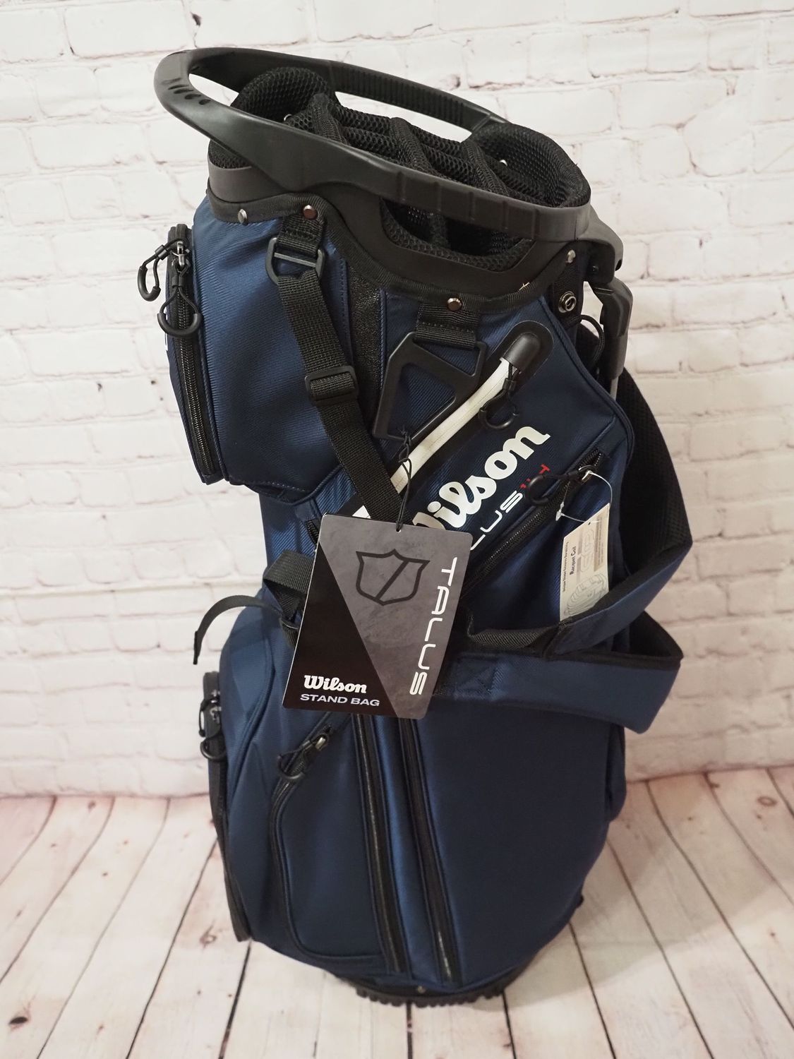 Wilson Bolsa de golf - Talus 14 , azul marino/blanco - 2026 Wilson Bolsa de golf - Talus 14 , azul marino/blanco - 2026