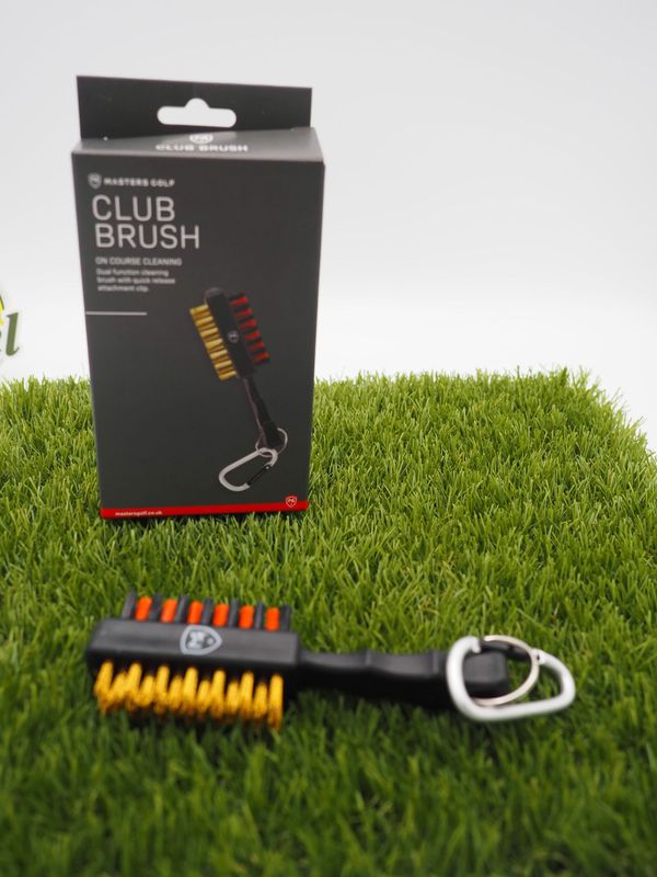 Cepillo Limpiador Doble Función para Palos de Golf Masters Golf Club Brush Cepillo Limpiador Doble Función para Palos de Golf Masters Golf Club Brush