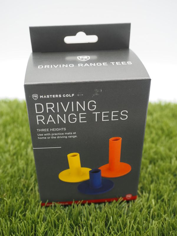 Pack de 3 Tees para Campo de Prácticas Masters Golf – 3 Alturas (Driving Range Tees) Pack de 3 Tees para Campo de Prácticas Masters Golf – 3 Alturas (Driving Range Tees)