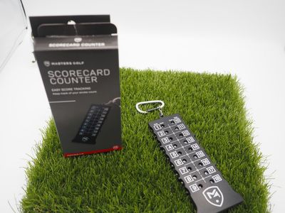 Contador de Golpes para Golf 18 Hoyos Masters Golf (Scorecard Counter) Contador de Golpes para Golf 18 Hoyos Masters Golf (Scorecard Counter)