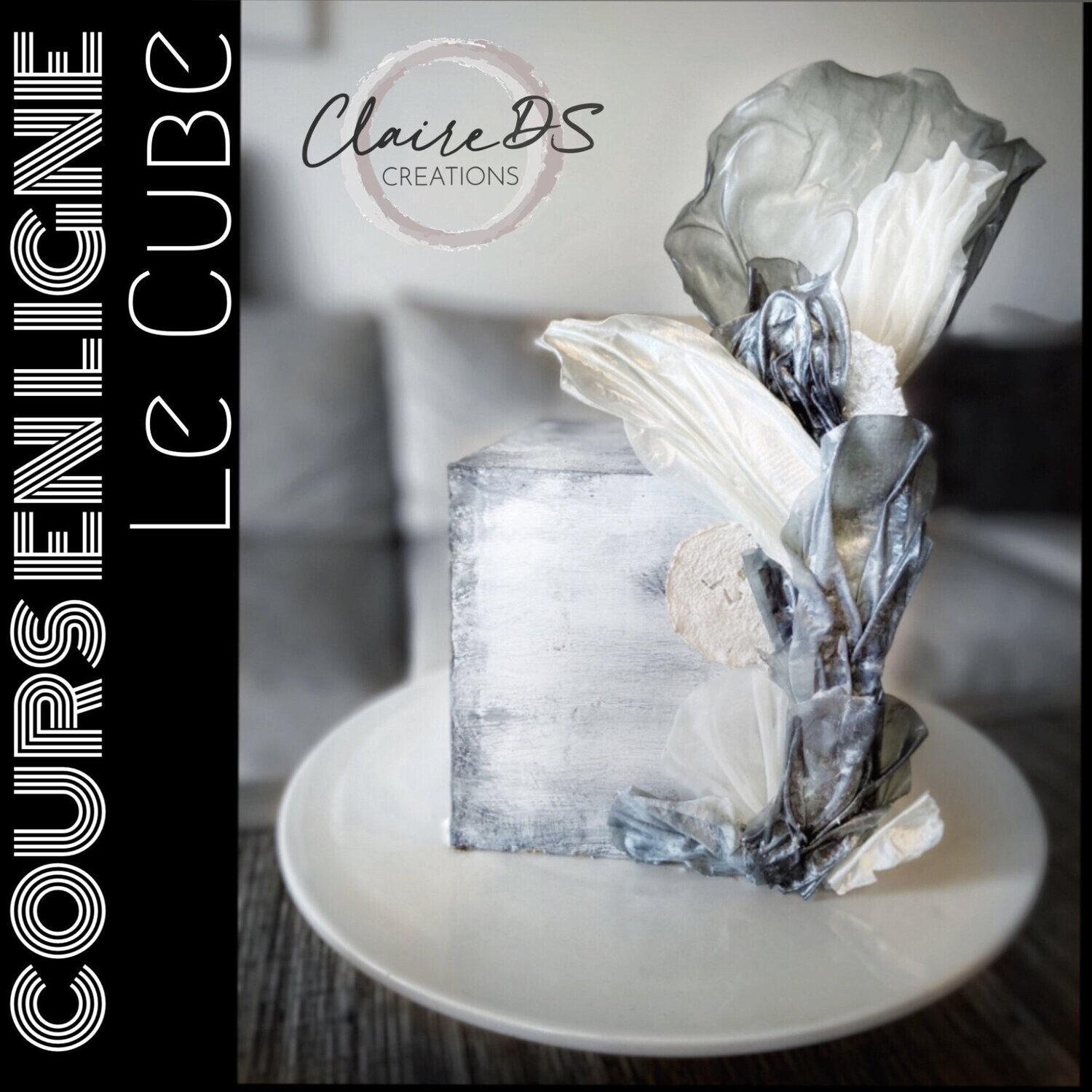 "Le Cube" cake
