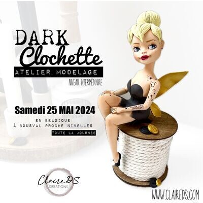 DARK Clochette à Bousval en BELGIQUE
(Tarif 225€ avec 100€ d'acompte)