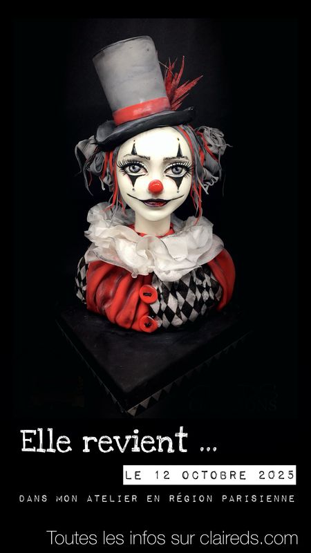 BUSTE LA CLOWN SOLERS (Tarif 260€ avec 100€ d'acompte)