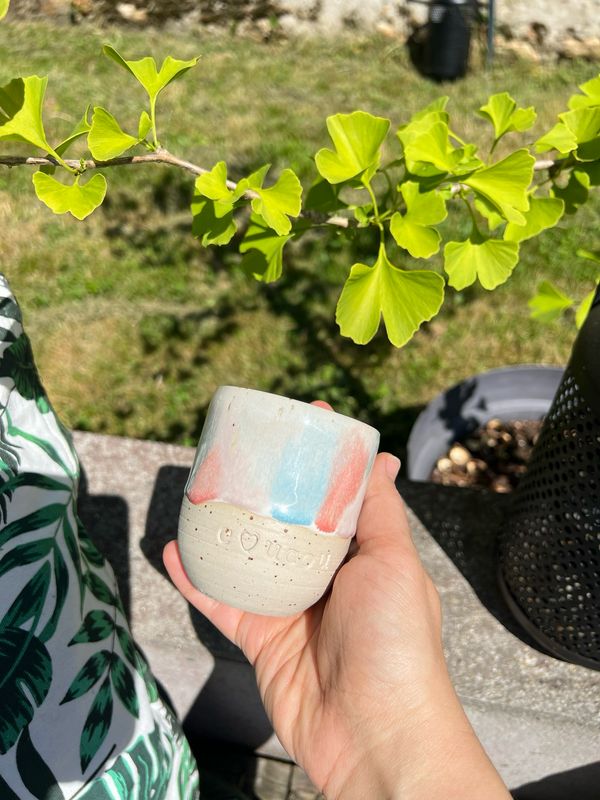 Tasse « coucou » pièce unique